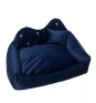 Blazina GO GIFT Prince navy blue L - pet bed - 52 x 42 x 10 cm