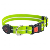 LED ovratnica DOGGY VILLAGE Signal collar MT7116 green - 60cm MT7116