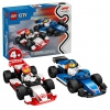 LEGO City F1 - Williams Racing & Haas F1 Race Cars (60464)