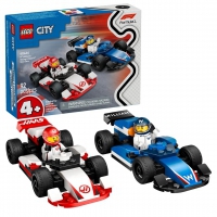 LEGO City F1 - Williams Racing & Haas F1 Race Cars (60464)