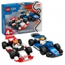LEGO City F1 - Williams Racing & Haas F1 Race Cars (60464)