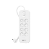 Belkin SRB003CA2M surge protector White 8 AC outlet(s) 2 m (SRB003CA2M)