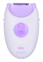 Epilator Braun Silk-epil 3 3170 20 tweezers White, Violet (3170)