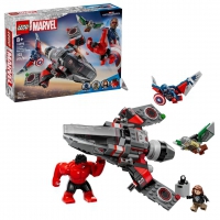 LEGO Marvel Captain America VS Red Hulk Duel (76292)