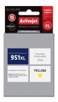 Activejet AH-951YRX Ink Cartridge (replacement for HP 951XL CN048AE; Premium; 25 ml; yellow) AH-951YRX