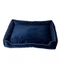 Blazina GO GIFT Lux navy blue - pet bed - 95 x 70 x 9 cm