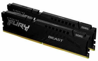 Kingston Technology Beast 32GB 6000MT/s DDR5 CL40 (Kit of 2) Black KF560C40BBK2-32