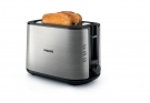 Philips Viva Collection HD2650/90 toaster 2 slice 950 W Black, Stainless steel
