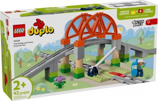 LEGO DUPLO Town Bridge and Railway Tracks - Expansion Set (10426)