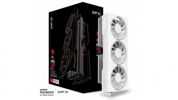 XFX Swift AMD Radeon RX 9060 XT OC White Triple Fan 16GB (RX-96TS316W7)