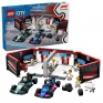 LEGO City F1 Garage & Mercedes-AMG & Alpine Cars (60444)