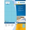 HERMA nalepke A4 modra 70x37 mm Papir mat 2400 kosov 4408
