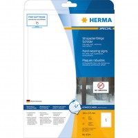 HERMA nalepke a4 belo 190 x 275 mm filmu 25 kosov 8334