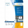 HERMA nalepke a4 belo 190 x 275 mm filmu 25 kosov 8334