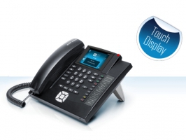 AUERSWALD Telefon COMfortel 1400 IP schwarz 90071