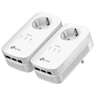 TP-Link Powerline AV1300 pass-through kit, AV2, 3x RJ-45, 2-pack (TL-PA8030P KIT)