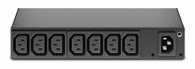 APC Rack PDU, Basic, 0U/1U, 120-240V/15A, 220-240V/10A, (8) AP6015A