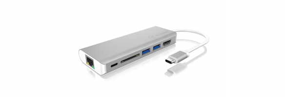 Dockingstation IcyBox USB-C -> USB3.0/HDMI/SD/LAN retail IB-DK4034-CPD