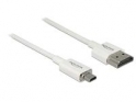 DELOCK HDMI-Kabel HighSpeed ->MikroD 4K/3D 0,25m (85147)