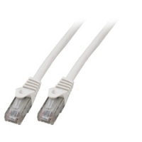 EFB RJ45 Patchkabel U/UTP Cat.5e LSZH, weiß, 1m, AWG24/7 K8110WS.1