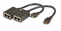 EFB HDMI Extender Cat.5e/6 30m, unterstützt 3D/1080p, HDCP ME1005