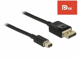 DELOCK Displayport 1.4 miniDP > DP 8K 60Hz 2.00m (84928)