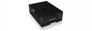 Schutzgehäuse IcyBox Schutzgehäuse für Raspberry Pi 4 extern retail IB-RP108