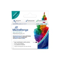 MediaRange Patrone HP für NR.655 1xBK mit Chip MRHP655BK