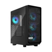 FRACTAL DESIGN Geh Meshify 2 Compact Lite RGB Black TG FD-C-MEL2C-05