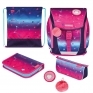 Šolska torba - komplet Herlitz Filo Light Plus Pink Stars (50043187)