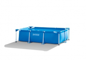 INTEX APO Frame 260x160x65cm ohne Pumpe eckig blau 28271NP