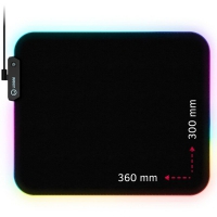 LORGAR Mousepad Steller 913 360mmx300mmx3mm/RGB backlight retail LRG-GMP913