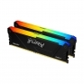 DDR4 64GB PC 3200 CL16 Kingston KIT (2x32GB) FURY Beast RGB retail KF432C16BB2AK2/64