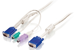 KVM Kabel LevelOne ACC-2103 USB+PS/2 5,00m ACC-2103