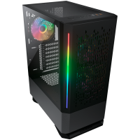 Cougar MX430 Air RGB črn ATX (3851C60.0001)