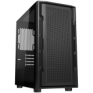 COUGAR | Uniface Mini Black| PC Case | Mini Tower / Mesh Front Panel / 1 x  120mm Fan / TG Left Panel