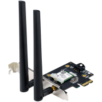 ASUS PCE-AXE5400 Tri-Band WiFi 6E PCIe BT 5.2 6GHz (90IG07I0-ME0B10)