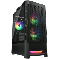 COUGAR DUOFACE RGB ATX Black Mid Tower (CGR-5ZD1B-RGB)