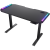 COUGAR E-DEIMUS 120 - električna gaming miza, RGB, črna