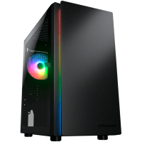 COUGAR PURITY RGB Micro ATX Black Mini Tower (CGR-5PC4B-RGB)