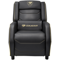 COUGAR RANGER S ROYAL - gaming sofa, črno/zlata (CGR-RANGER S-RY)