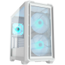 COUGAR MX600 Mini RGB Micro ATX White Mini Tower (CGR-5GC9W-RGB)