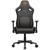 COUGAR DEFENSOR Gold F - gaming stol, siv (CGR-DFF-GRB)
