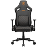 COUGAR DEFENSOR Gold F - gaming stol, siv (CGR-DFF-GRB)