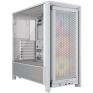 CORSAIR FRAME 4000D RS ARGB White Mid-Tower ATX  (CC-9011297-WW)