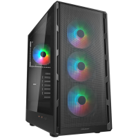 COUGAR AIRFACE PURE RGB Black ATX - CGR-2GA5B-RGB