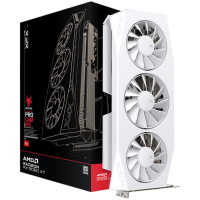 XFX Mercury Radeon RX 9060 XT OC White Gaming 16GB - RX-96TMERCW9