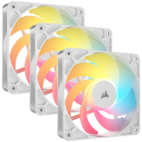 CORSAIR RS120‑R ARGB Reverse 3×120mm PWM Fans White (CO‑9050197‑WW)