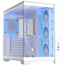 ASUS A32 PLUS White ATX (90DC00S3-B19000)
