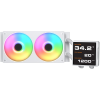COUGAR Poseidon Vistek Pro ARGB 240 AiO White - CGR-PSDVPRGB-W-240